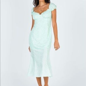 Quintella dress in mint, ORIG Princess Polly NWT